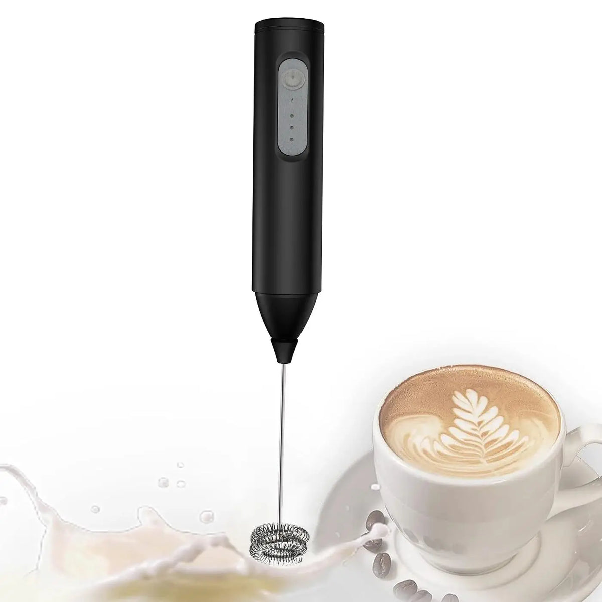 Mini Electric Milk Frother – Handheld Frother for Coffee and Lattes