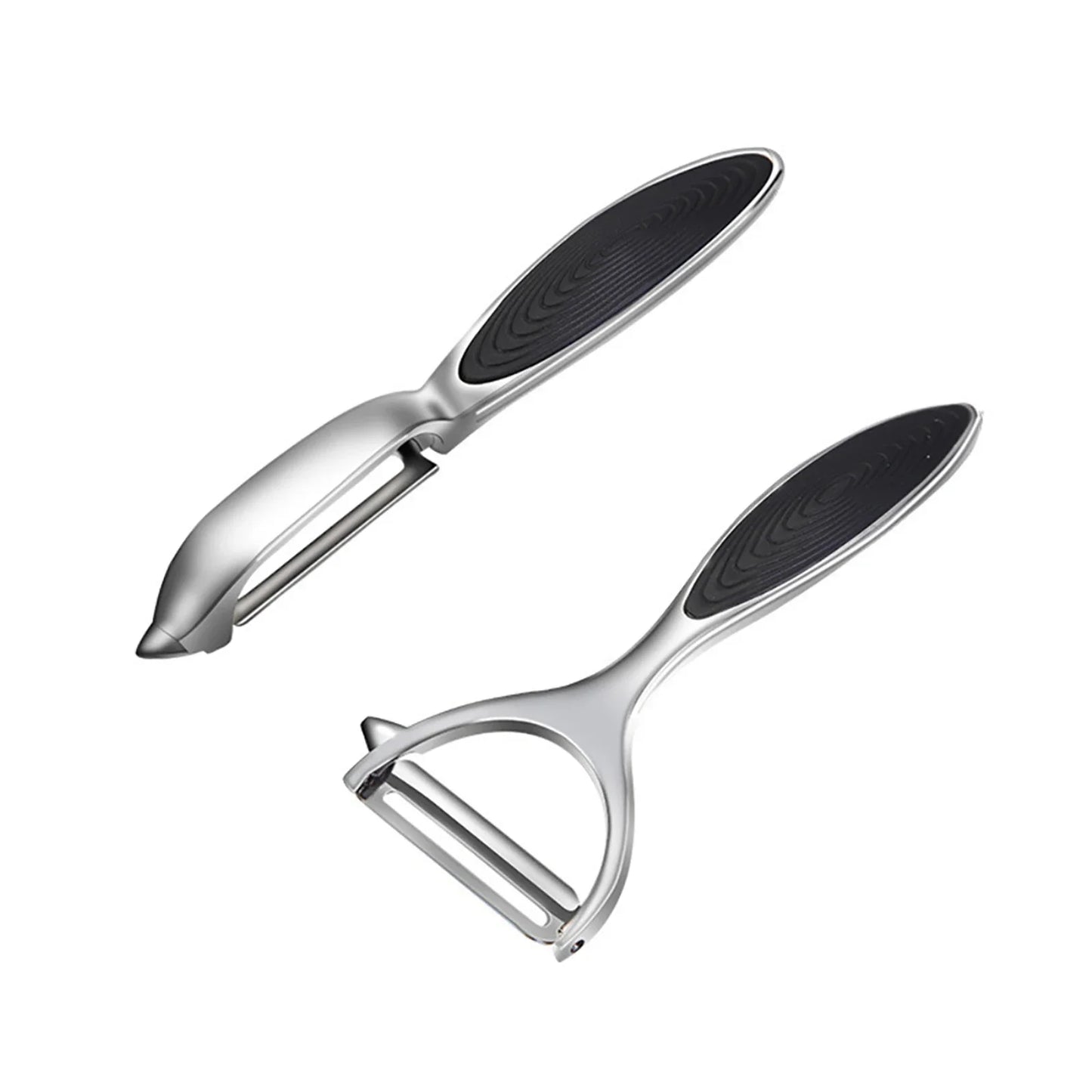 Zinc Alloy Vegetable Peeler – Stainless Steel Blade Potato & Carrot Peeler Kitchen Tool