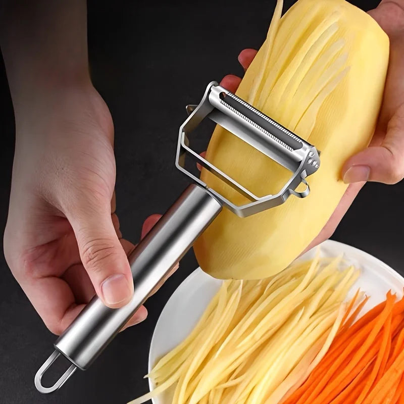 Multi-Blade Vegetable Peeler & Julienne Slicer | CookEase
