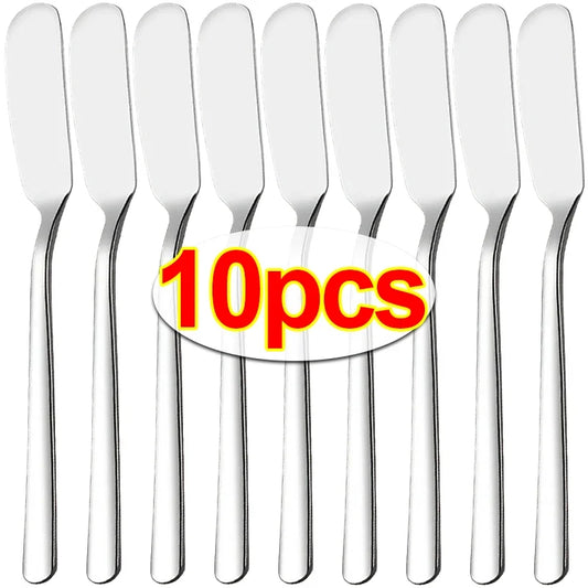 Stainless Steel Butter Knife & Cheese Spreader – Long Handle Spreader