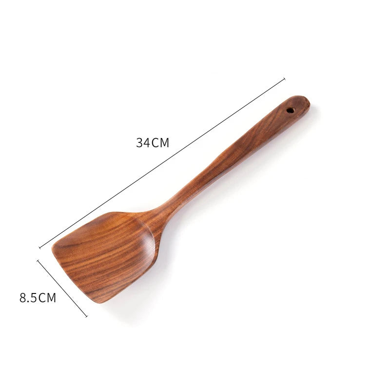 Acacia Wood Spatula Set (2-Piece)