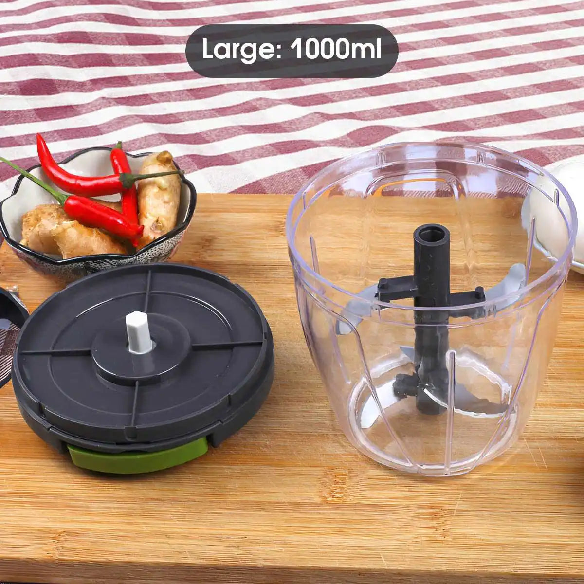 Manual Pull-String Food Chopper