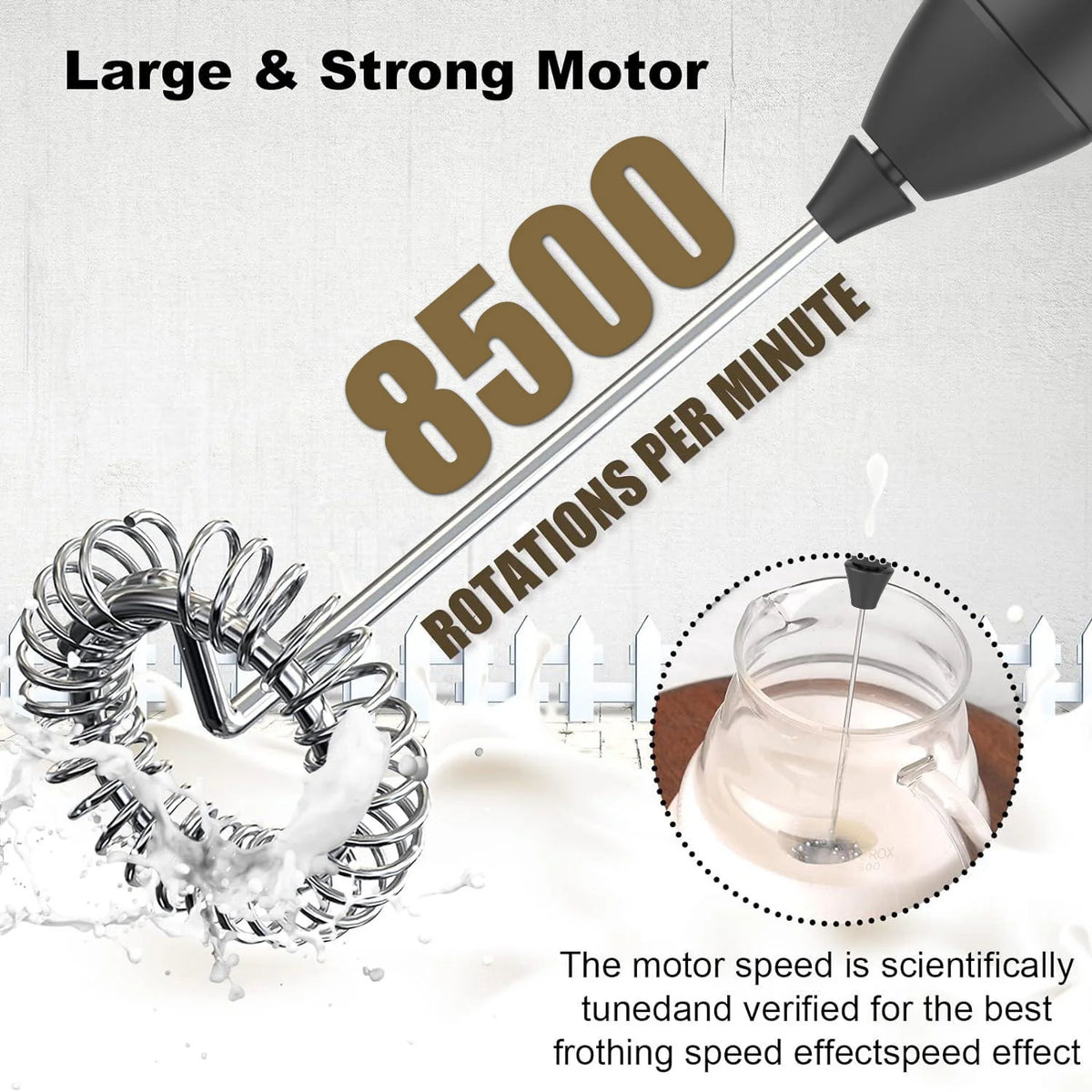 Mini Electric Milk Frother