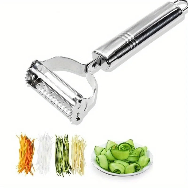 Multi-Blade Vegetable Peeler & Julienne Slicer | CookEase