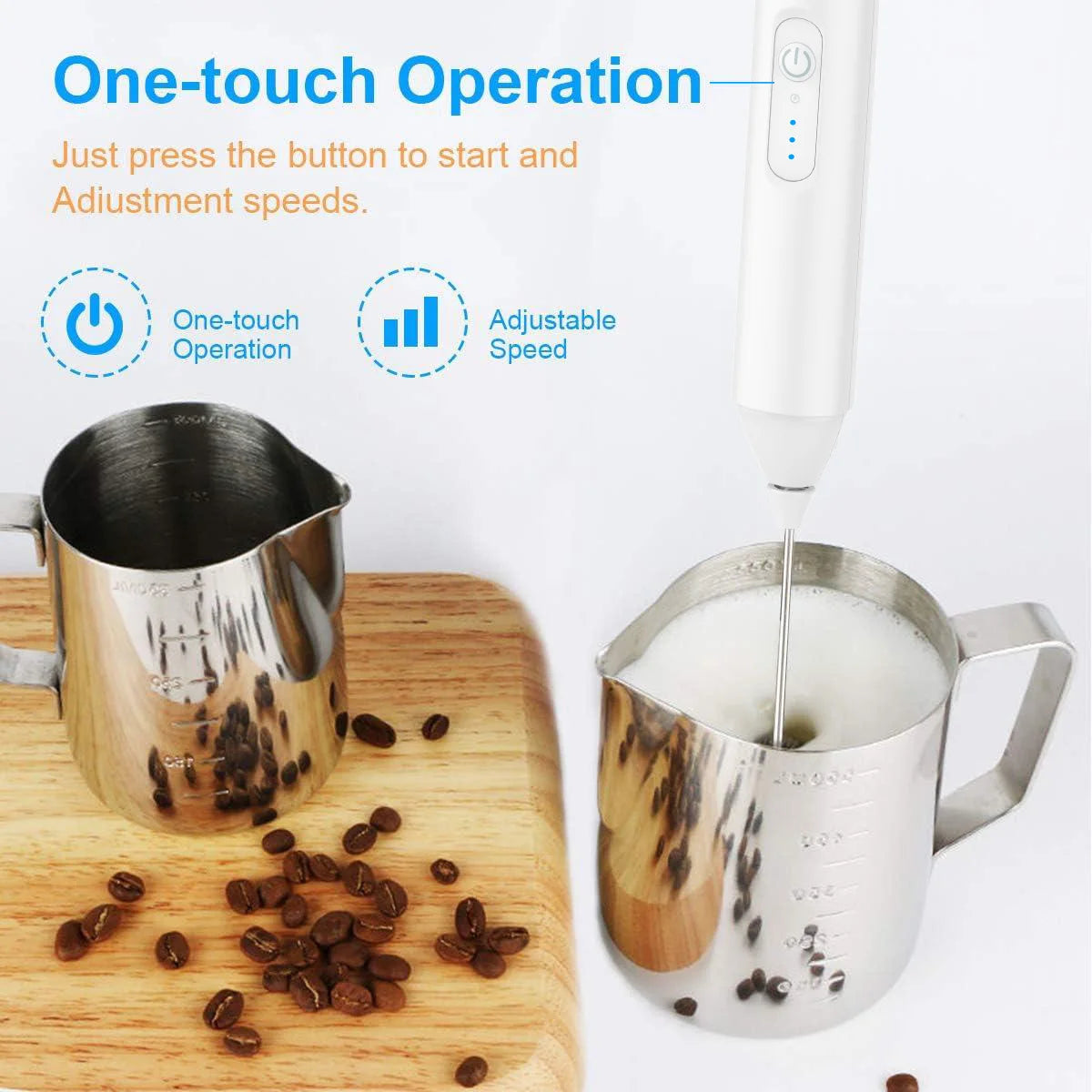 Mini Electric Milk Frother