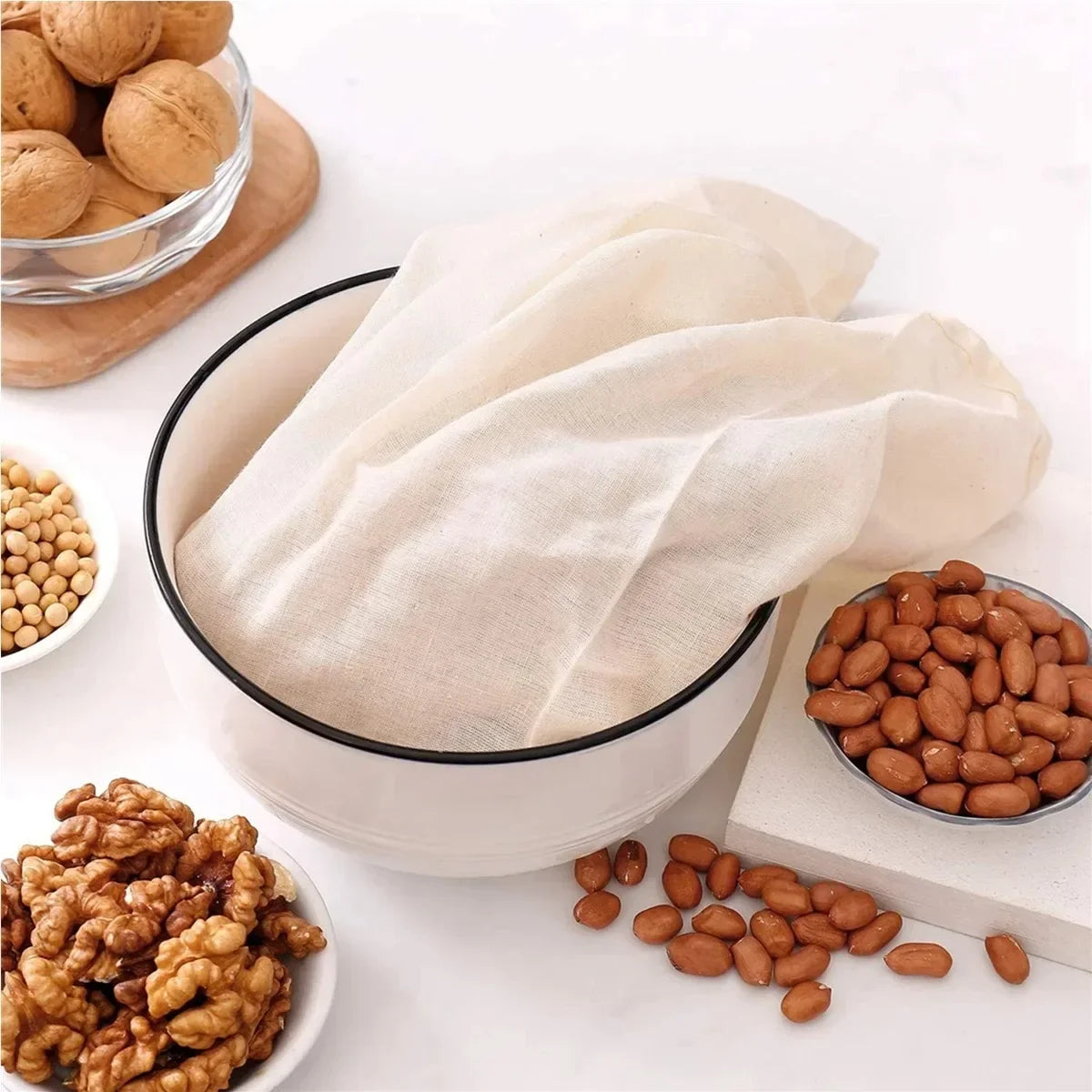 Reusable Cotton Cheesecloth Strainer