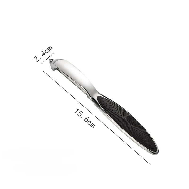 Zinc Alloy Vegetable Peeler – Stainless Steel Blade Potato & Carrot Peeler Kitchen Tool